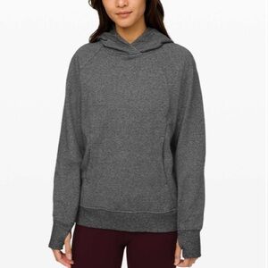 Lululemon Scuba Heathered Fleece Pullover Hoodie Size 6
